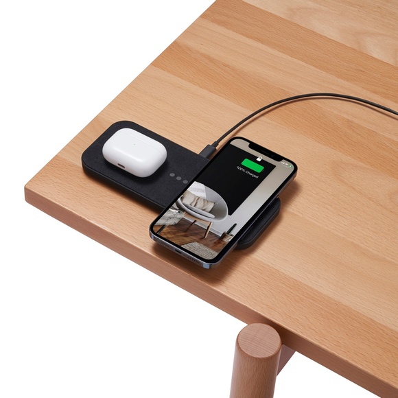 NEW Courant Catch:2 Multi-Device Wireless Charger Charcoal - Picture 4 of 6